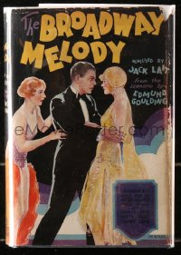 5c0125 BROADWAY MELODY hardcover book 1929 Jack Lait's novel w/ scenes from the Best Picture movie!
