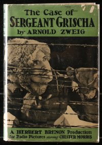 5c0131 CASE OF SERGEANT GRISCHA hardcover book 1930 Arnold Zweig novel with scenes from the movie!