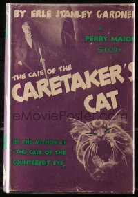 5c0132 CASE OF THE BLACK CAT hardcover book 1935 Erle Stanley Gardner's Perry Mason mystery novel!