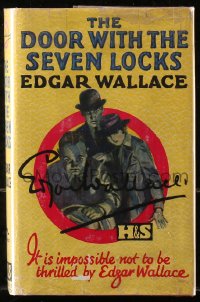 5c0136 CHAMBER OF HORRORS English hardcover book 1920s Edgar Wallace mystery that became a movie!