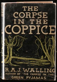 5c0088 CORPSE IN THE COPPICE hardcover book 1935 Scotland Yard murder mystery by R.A.J. Walling!