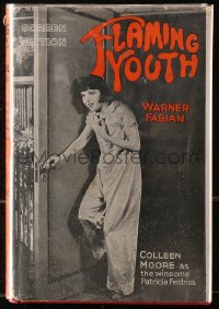 5c0158 FLAMING YOUTH hardcover book 1924 famous novel from which the notable film drama was made!