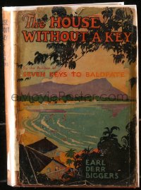 5c0168 HOUSE WITHOUT A KEY hardcover book 1925 Derr Biggers novel that became 1st Charlie Chan movie!
