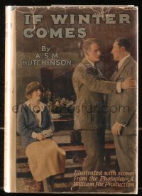 5c0172 IF WINTER COMES hardcover book 1923 A.S.M. Hutchinson's novel with scenes from the movie!