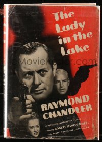 5c0179 LADY IN THE LAKE hardcover book 1947 Raymond Chandler's novel that became a movie!