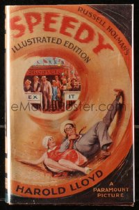 5c0218 SPEEDY English hardcover book 1928 Russell Holman's novel that became a Harold Lloyd movie!
