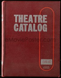 5c0074 THEATRE CATALOG 1946-47 hardcover book 1947 includes 20x32 theater blueprint poster!