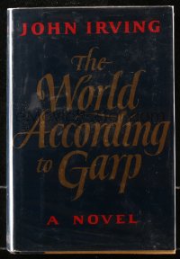 5c0236 WORLD ACCORDING TO GARP 1st edition hardcover book 1978 John Irving novel that became a movie!