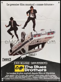 5c1062 BLUES BROTHERS French 1p 1980 John Belushi & Dan Aykroyd are on a mission from God!