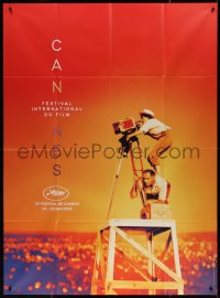 5c1085 CANNES FILM FESTIVAL 2019 46x62 French film festival poster 2019 Agnes Varda filming!