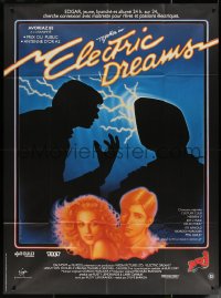 5c1152 ELECTRIC DREAMS French 1p 1985 Virginia Madsen, Lenny von Dohlen, different Malinowski art!