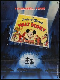 5c1276 LES CHEFS D'OEUVRE DE WALT DISNEY French 1p 1970s 3 Little Pigs, Mickey Mouse & more!