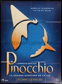 5c1363 PINOCCHIO advance DS French 1p 2003 Roberto Benigni, from the classic Carlo Collodi novel!