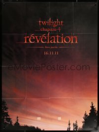 5c1448 TWILIGHT SAGA: BREAKING DAWN - PART 1 teaser French 1p 2011 from the novel by Stephanie Meyer!