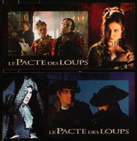 5c1002 BROTHERHOOD OF THE WOLF 12 8x16 French LCs 2001 Le Pacte des Loups, Vincent Cassel!