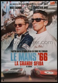 5c0888 FORD V FERRARI teaser Italian 1p 2019 Christian Bale, Matt Damon, different, Le Mans '66!