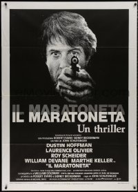5c0927 MARATHON MAN Italian 1p 1976 cool image of Dustin Hoffman, John Schlesinger classic thriller!