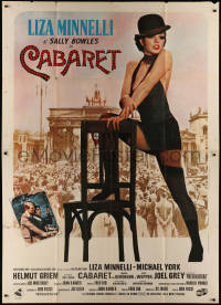 5c0738 CABARET Italian 2p 1972 Liza Minnelli sings & dances in Nazi Germany, directed by Bob Fosse!