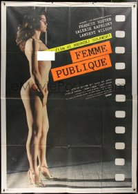 5c0803 PUBLIC WOMAN Italian 2p R1980s Zulawski's La Femme Publique, sexy naked Valerie Kaprisky!