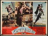 5c0489 BATMAN Mexican LC 1966 three great images of Adam West in the DC Comics superhero costume!