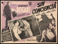 5c0503 ENFORCER Mexican LC 1951 Humphrey Bogart, Zero Mostel, if you're dumb you'll be dead!