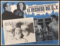 5c0534 RETURN OF DOCTOR X Mexican LC R1950s Humphrey Bogart in border, Wayne Morris, Rosemary Lane