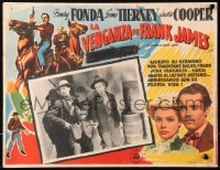 5c0535 RETURN OF FRANK JAMES Mexican LC R1950s Henry Fonda, Jackie Cooper, Gene Tierney, Fritz Lang!