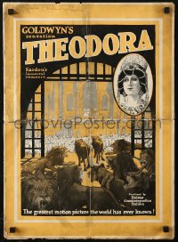 5c0444 THEODORA pressbook 1921 Italian 1919 epic Teodora released by Goldwyn in U.S. in 1921, rare!