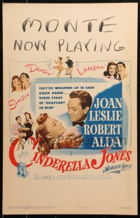 5c0576 CINDERELLA JONES WC 1946 Busby Berkely directed, Joan Leslie, Robert Alda, S.Z. Sakall!