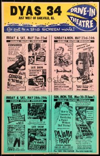 5c0587 DYAS 34 WC 1965 Godzilla vs The Thing, Ride the Wild Surf, Roustabout, Time Travelers & more!