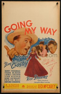 5c0600 GOING MY WAY WC 1944 Bing Crosby, Rise Stevens & Barry Fitzgerald in Leo McCarey's classic!