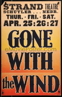 5c0601 GONE WITH THE WIND WC 1939 Selznick production of Margaret Mitchell's story of the Old South!