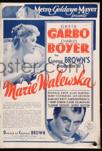 5c0344 CONQUEST English pressbook 1938 Greta Garbo as Marie Walewska, Boyer as Napoleon, ultra rare!