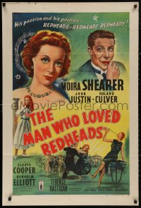 5d0717 MAN WHO LOVED REDHEADS English 1sh 1955 Moira Shearer, John Justin & Roland Culver!