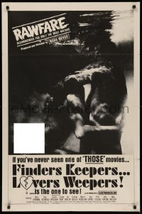 5d0370 FINDERS KEEPERS, LOVERS WEEPERS 1sh 1968 Russ Meyer, recommended for most mature!