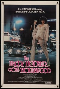5d0494 HAPPY HOOKER GOES HOLLYWOOD 1sh 1980 sexy full-length Martine Beswick in lingerie!