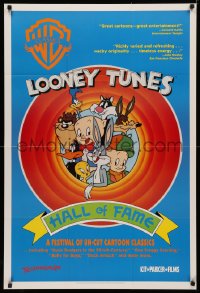 5d0676 LOONEY TUNES HALL OF FAME 1sh 1991 Bugs Bunny, Daffy Duck, Elmer Fudd, Porky Pig!