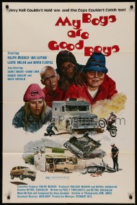 5d0790 MY BOYS ARE GOOD BOYS 1sh 1978 Juvy Hall couldn't hold 'em, Ralph Meeker, Ida Lupino!