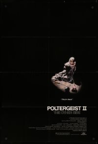 5d0888 POLTERGEIST II 1sh 1986 Heather O'Rourke, The Other Side, they're baaaack!