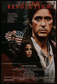 5d0942 REVOLUTION 1sh 1985 Al Pacino, Nastassja Kinski, set in 1776, directed by Hugh Hudson!