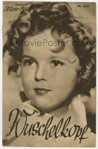 5f0188 CURLY TOP Austrian program 1936 different images of Shirley Temple, Rochelle Hudson & Boles!