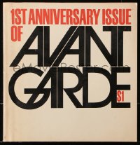 5f0634 AVANT GARDE magazine 1969 first anniversary issue with great images & information!