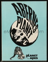 5f0300 PLANET OF THE APES Danish program 1968 Charlton Heston, classic sci-fi, cool different images!