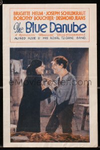 5f0093 BLUE DANUBE English program 1932 Joseph Schildkraut as Brigitte Helm's gypsy lover!