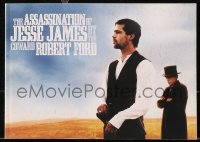 5f0075 ASSASSINATION OF JESSE JAMES Japanese program 2008 Brad Pitt, Casey Affleck, outlaws!