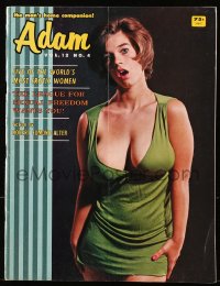 5f0620 ADAM magazine April 1968 the man's home companion with lots of sexy nude images!