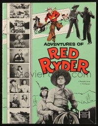 5f0622 ADVENTURES OF RED RYDER magazine 1969 Don Barry, great images from the Republic serial!