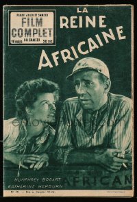 5f0531 AFRICAN QUEEN Film Complet French magazine May 30, 1953 Humphrey Bogart & Katharine Hepburn!