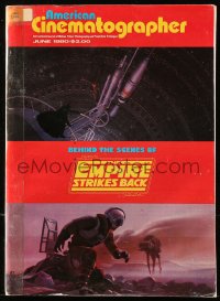 5f1267 AMERICAN CINEMATOGRAPHER magazine June 1980 Behind the Scenes of The Empire Strikes Back!