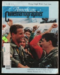 5f1273 AMERICAN CINEMATOGRAPHER magazine May 1986 Flying High with Top Gun!